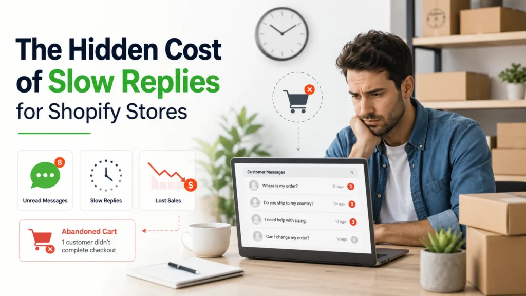 Hidden Cost of Slow Replies for Shopify Stores