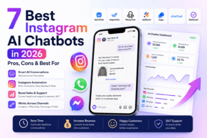 Read more about the article 7 Best Instagram AI Chatbots in 2026 – Pros, Cons & Best For