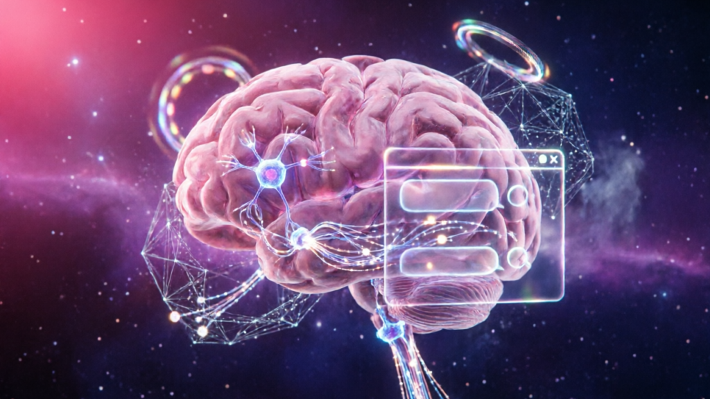 3D pink and purple chatbot interface for AI Chatbot for SaaS Customer Onboarding: The Complete Guide (2026)