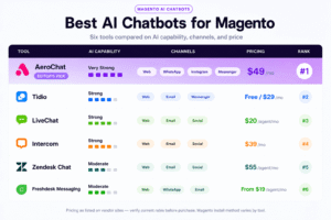 Read more about the article 6 Best Magento AI Chatbot Options: Setup and Installation Guide 2026