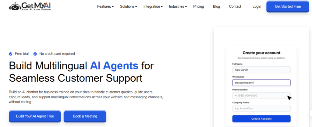  AI-Powered Chatbot for Business