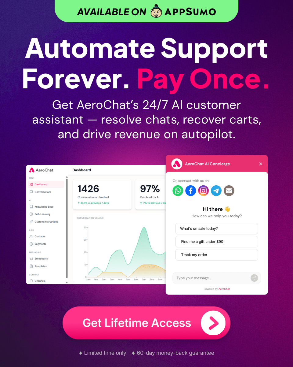 AeroChat offer
