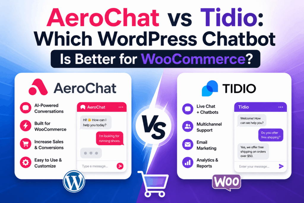 AeroChat vs Tidio