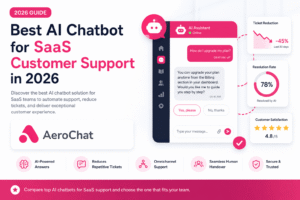 Read more about the article Best AI Chatbot for SaaS Customer Support in 2026
