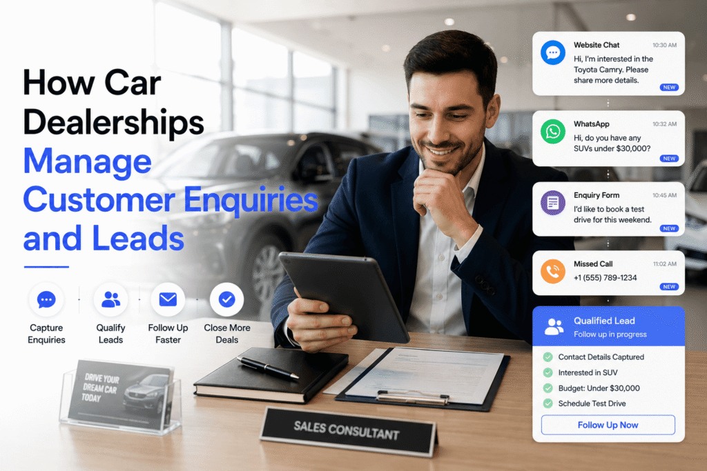 How Car Dealerships Manage Customer Enquiries