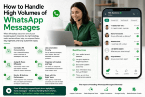 Read more about the article How to Handle High Volumes of WhatsApp Messages in 2026