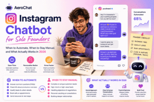 Read more about the article Top Instagram Chatbot for Solo Founders: When to Automate in 2026