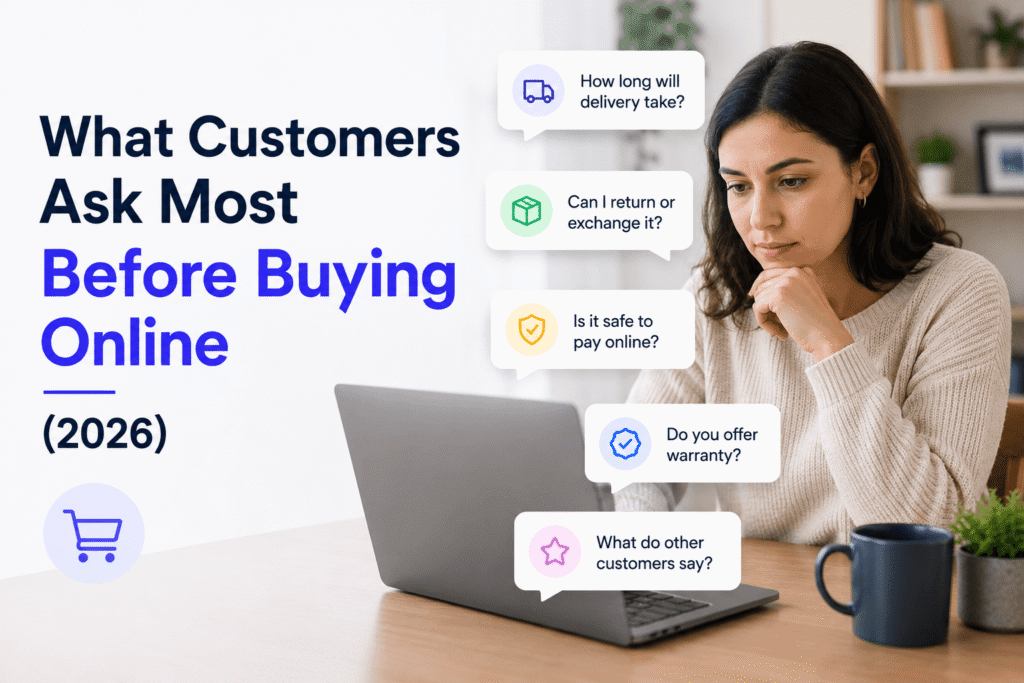 What Customers Ask Most Before Buying Online