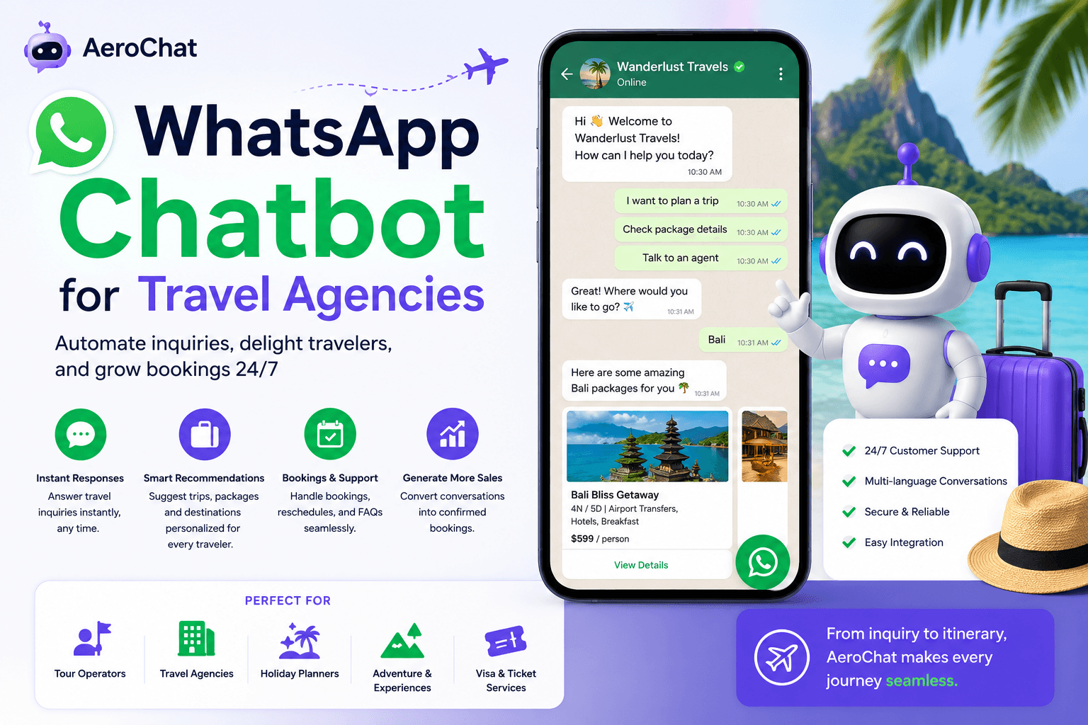 Read more about the article Top Travel Agencies WhatsApp Chatbot to Try in 2026