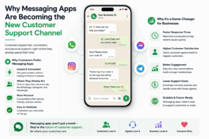 Read more about the article Why Messaging Apps Are Becoming the New Customer Support Channel