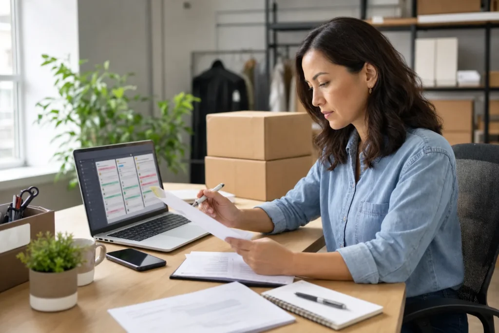 Support manager triaging high-volume Shopify customer messages