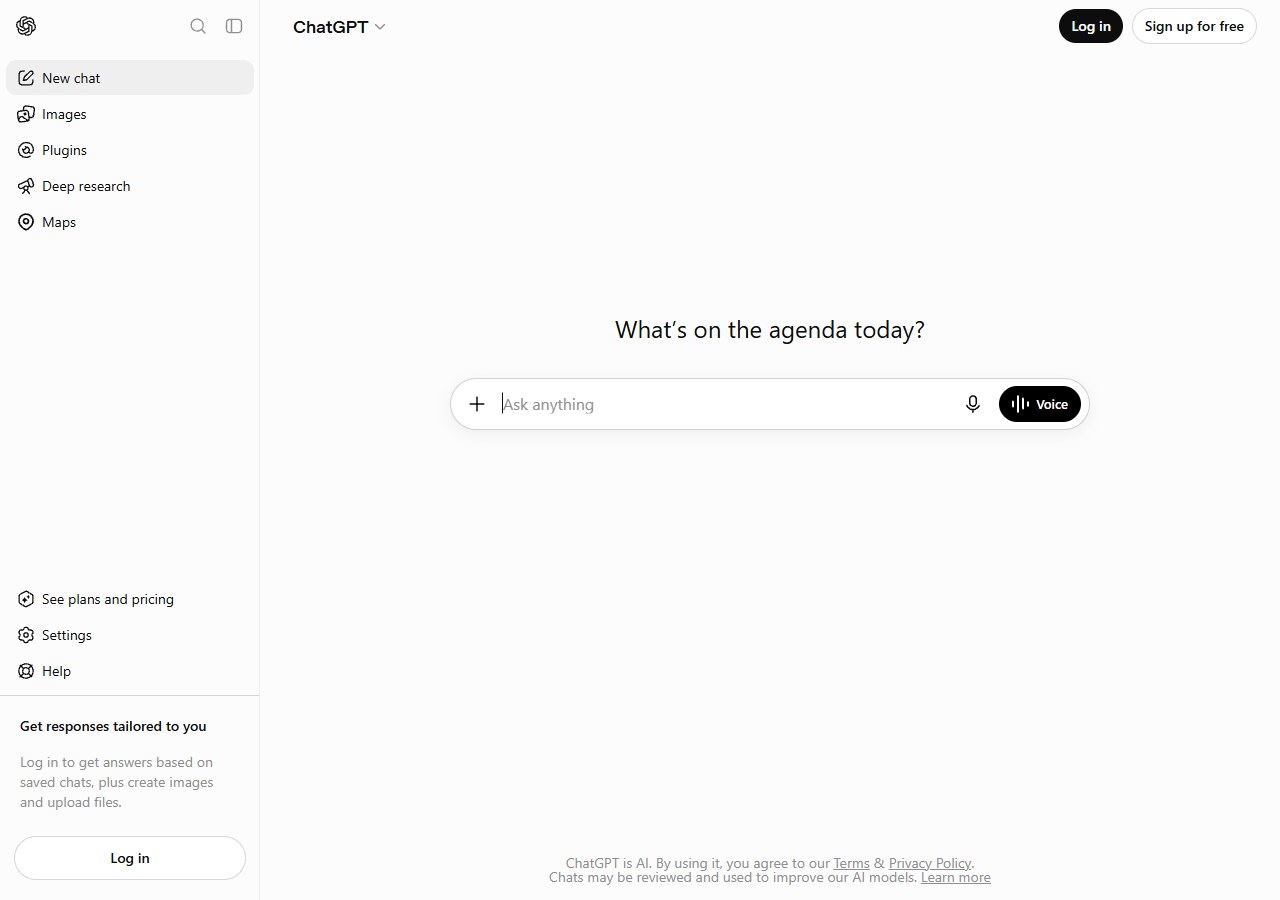 ChatGPT general-purpose AI assistant