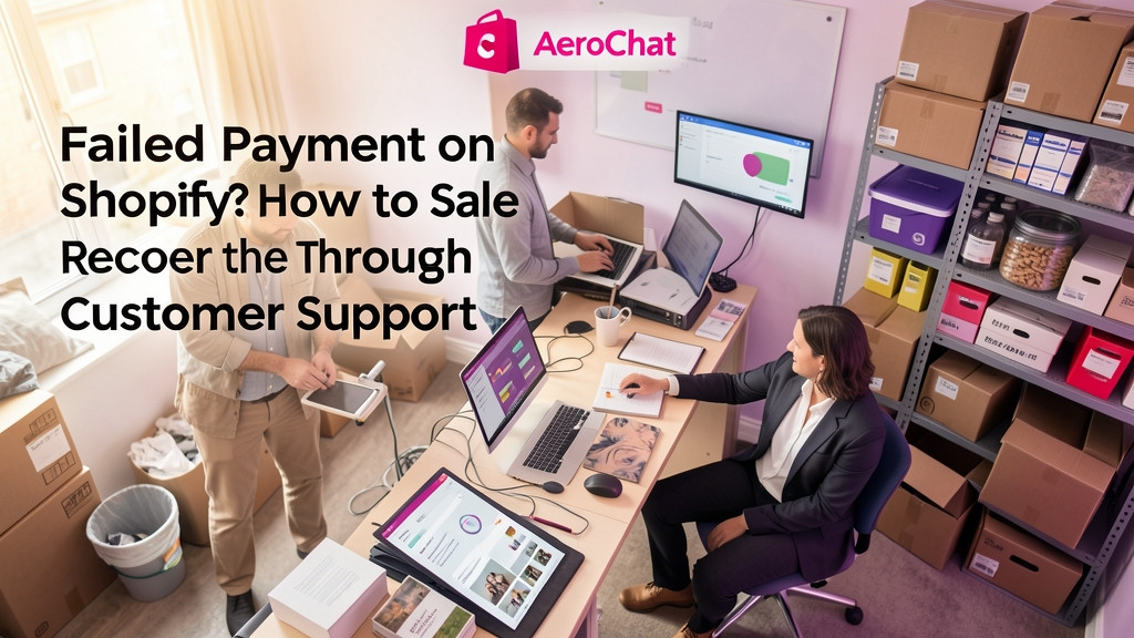 Failed Payment on Shopify? How to Recover the Sale Through Customer Support