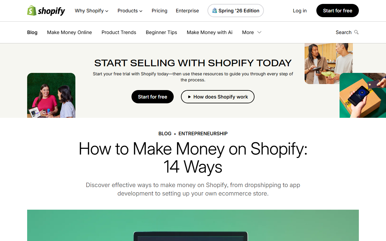 Shopify guide to making money on Shopify — revenue strategies for $10K a month