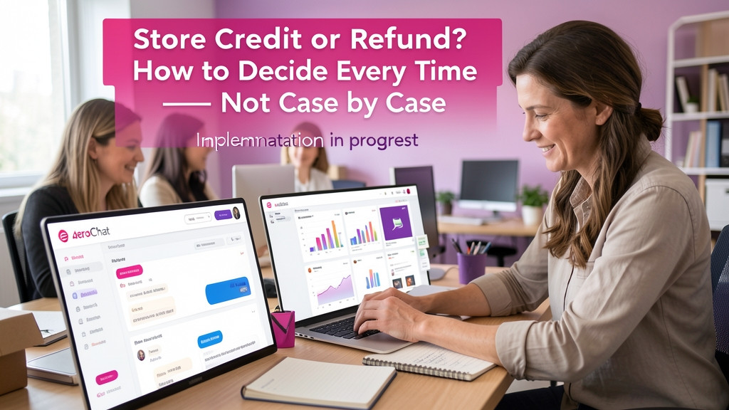 Store Credit or Refund? How to Decide Every Time — Not Case by Case