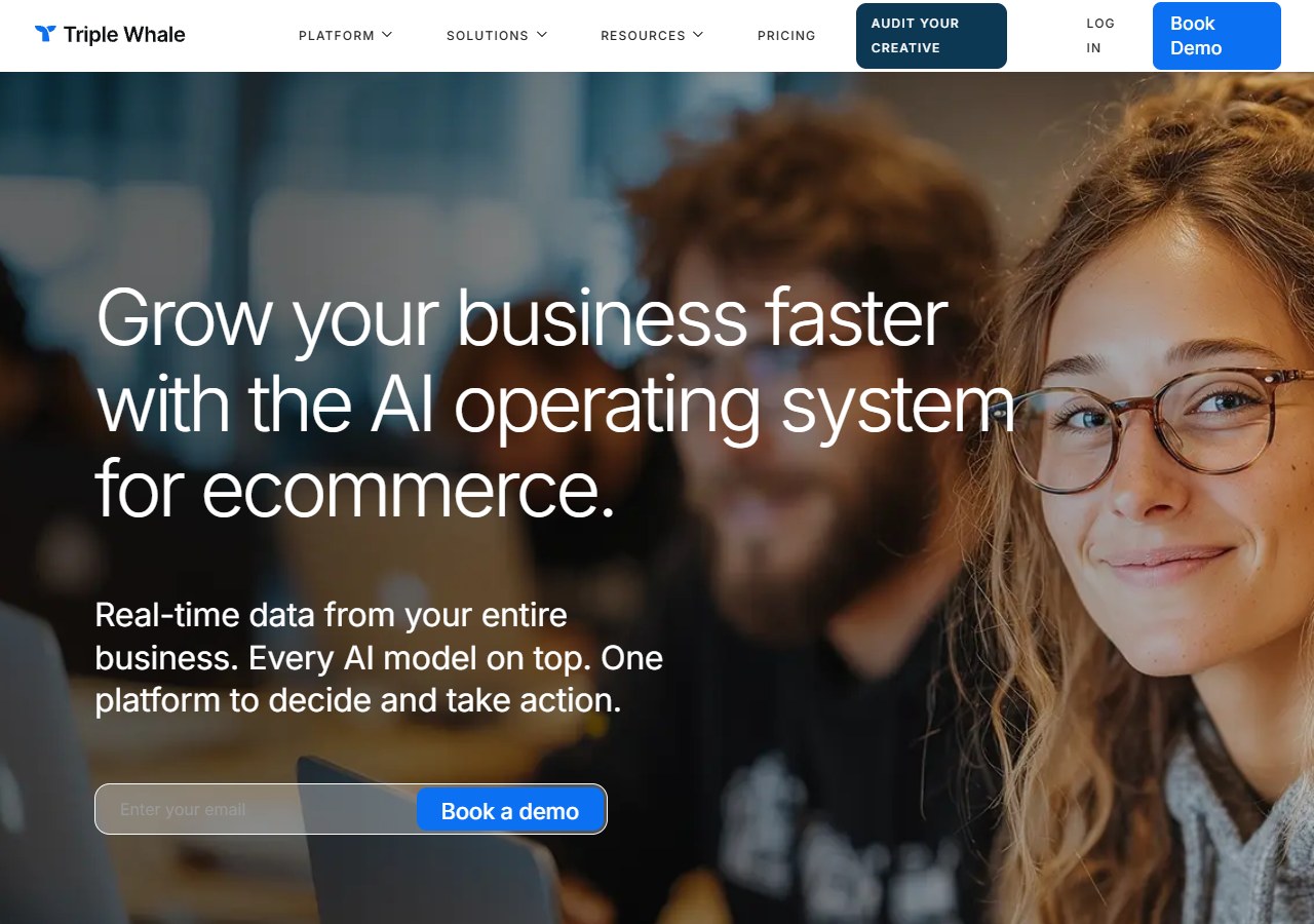 Triple Whale ecommerce analytics and attribution