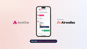 AeroChat x Airwallex: get paid without leaving the chat